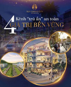 4 kênh trú ẩn an toàn Sun Grand City New An Thới