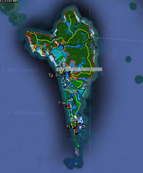 Bản đồ quy hoạch 486 Phú Quốc - Quy hoạch chung Phú Quốc đến 2030 1