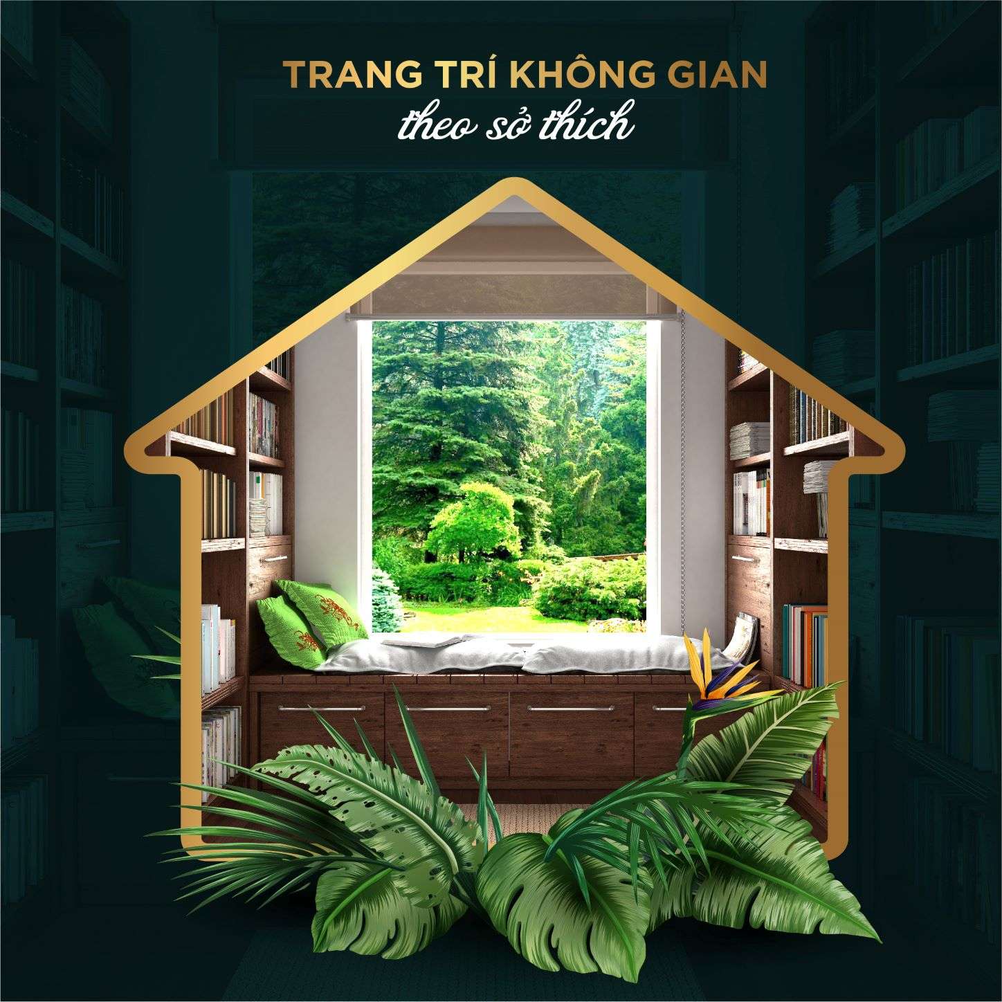 Trang trí không gian theo sở thích