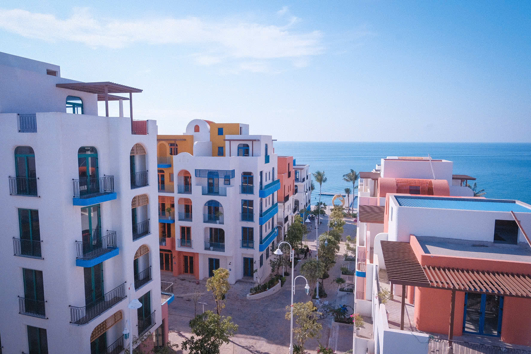 Shophouse Santo Port Hòn Thơm tiến độ T1-2025 6