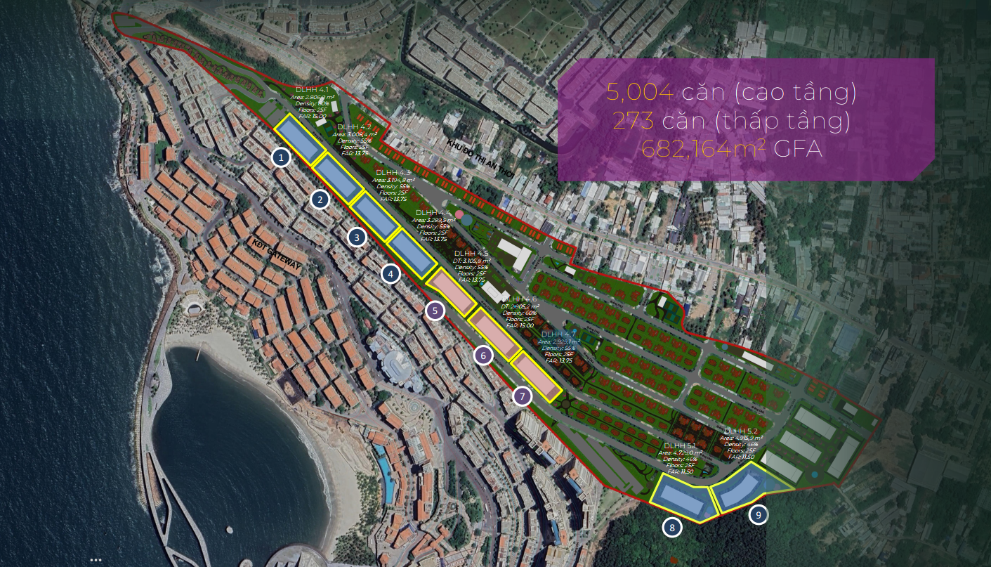 Mặt bằng sunset town high rise